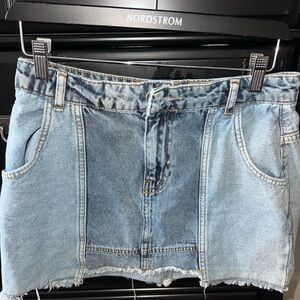Denim skirt